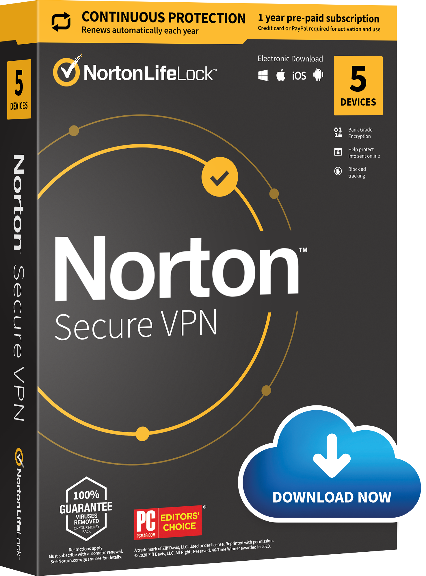 Norton Secure VPN for PC, iOS, Android and MAC